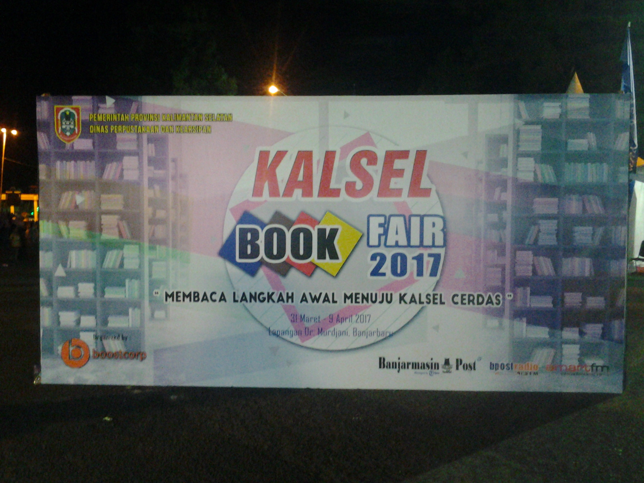 Kalsel Book Fair 2017, Book Fair, Banjarbaru, Kalimantan Selatan